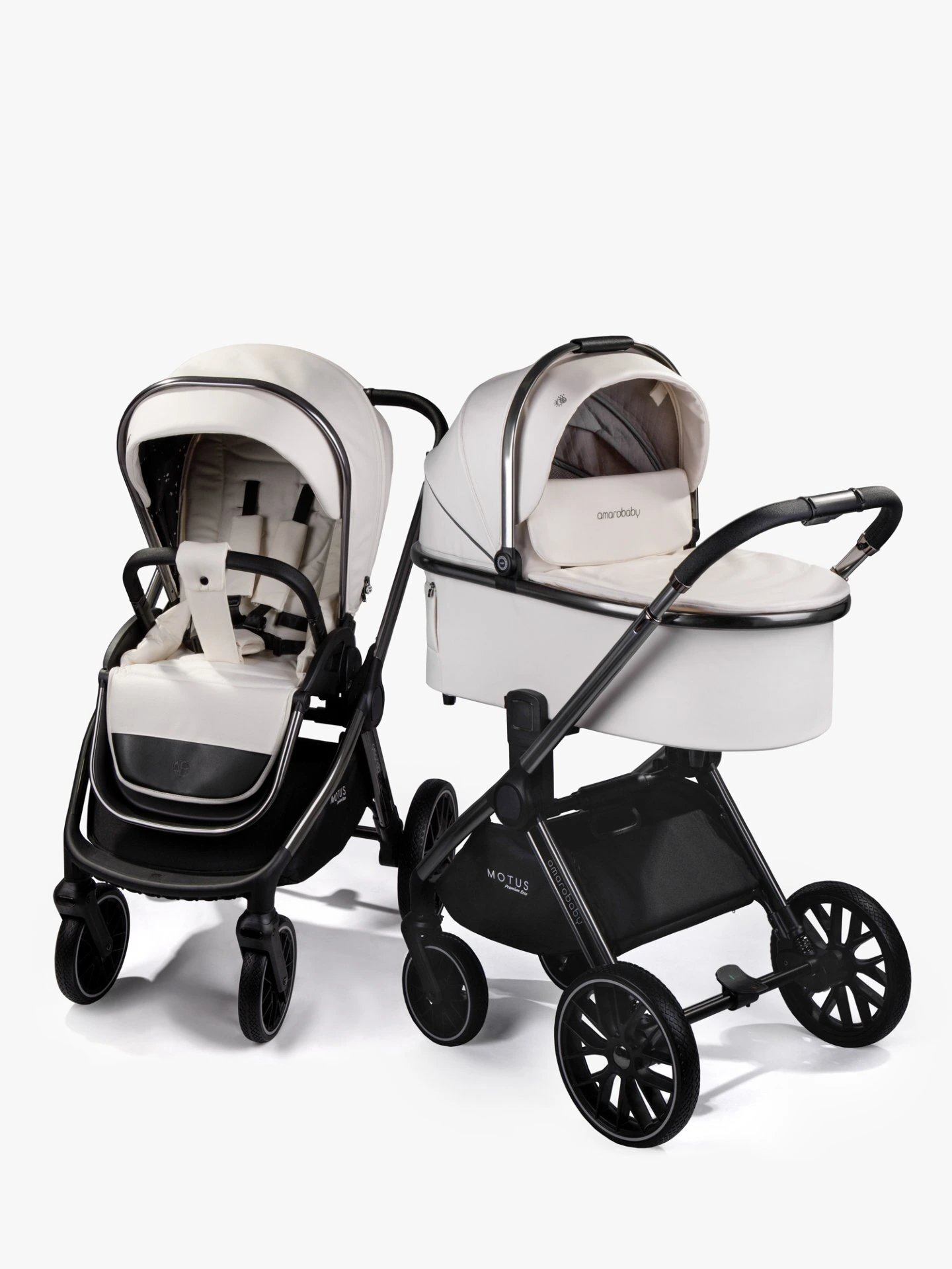 картинка Детская коляска Amarobaby Motus Premium Ecco 2 в 1 от Компасик.ру гипермаркет детских колясок и автокресел