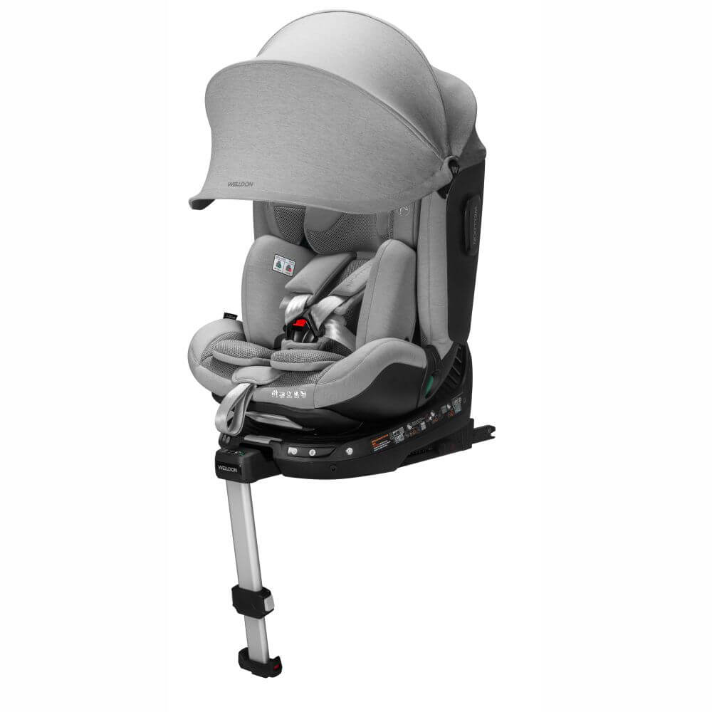 картинка Детское автокресло Welldon Smart Rotate 2 PRO Plus от Компасик.ру гипермаркет детских колясок и автокресел