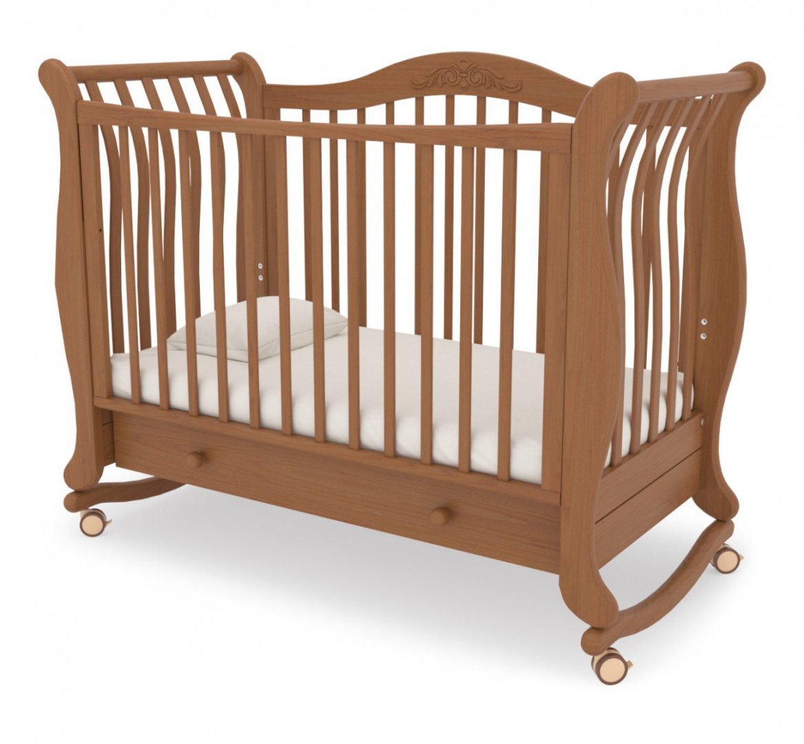 картинка Детская кроватка на колесах Гандылян Габриэлла от Компасик.ру гипермаркет детских колясок и автокресел