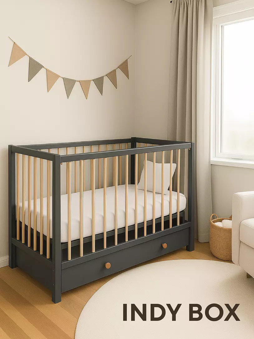 Темно серый