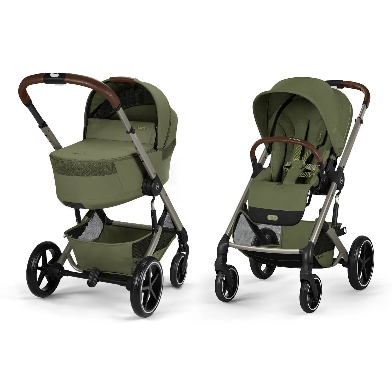 картинка Детская коляска Cybex Balios S Lux 2026 TPE 2 в 1 от Компасик.ру гипермаркет детских колясок и автокресел