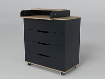 Темно серый [Графит/Бук]