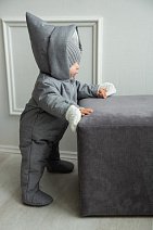 Детский теплый прогулочный комбинезон SMURF