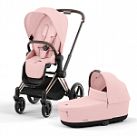 Детская коляска Cybex Priam IV шасси Rosegold 2 в 1