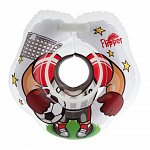 Надувной круг на шею для плавания малышей Flipper Футболист