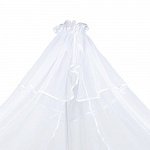 Балдахин в кроватку микросетка 4 м