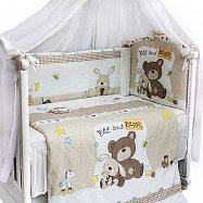 Комплект в кроватку 7 предм. AMICO