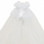 Балдахин в кроватку микросетка, кружево, атлас 4 м