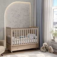 Детская кровать Antemi Classic Sleep с маятником и ящиком