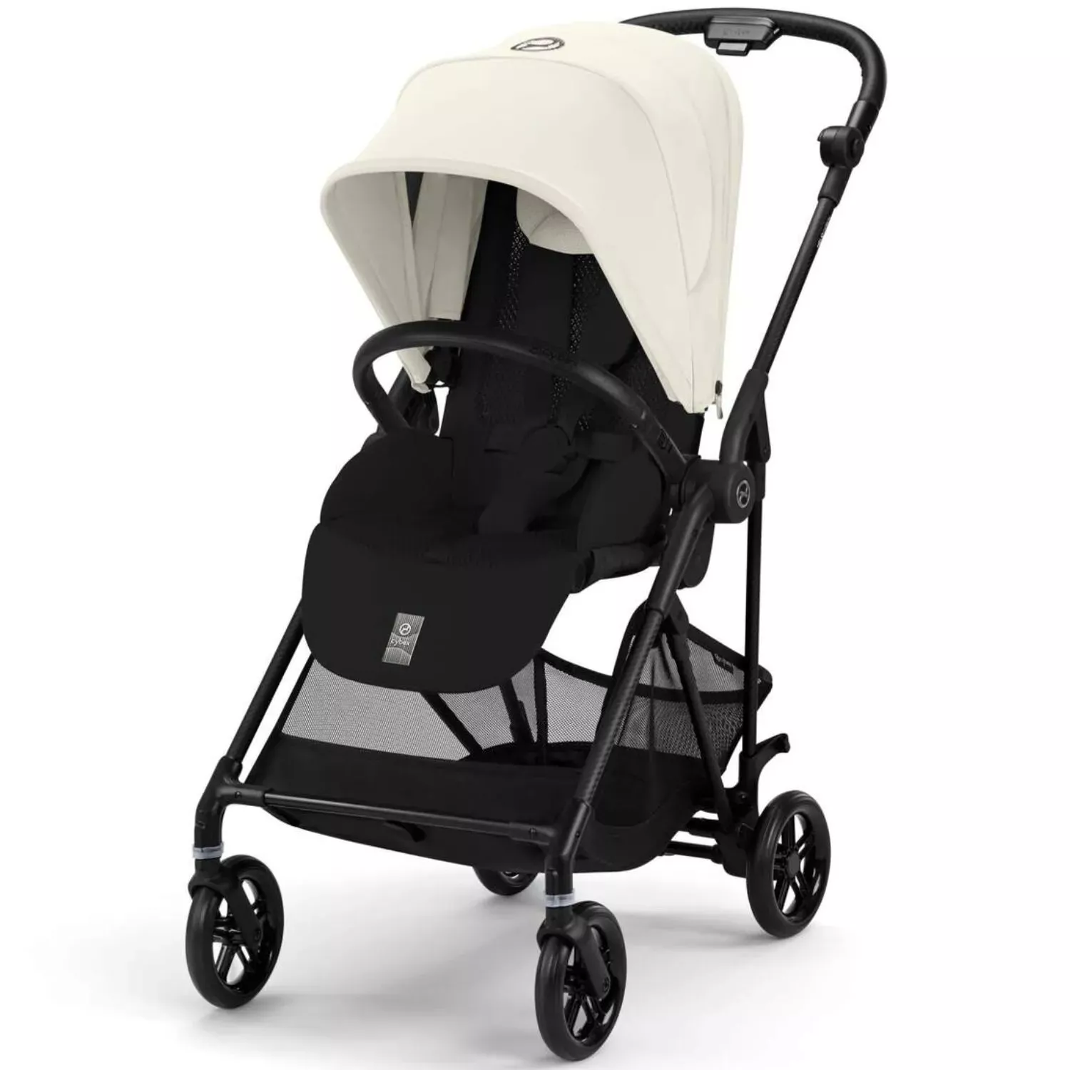 картинка Прогулочная коляска Cybex Melio Carbon с дождевиком от Компасик.ру гипермаркет детских колясок и автокресел