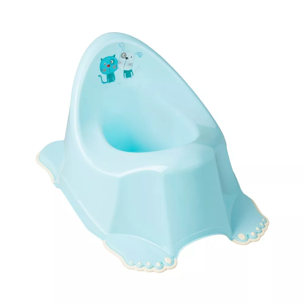 картинка Горшок КОТ И ПЁС антискользящий от Компасик.ру гипермаркет детских колясок и автокресел