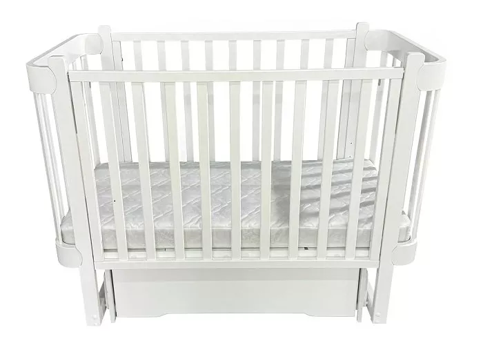 картинка Детская кровать Антел Solnyshko 2 с ящиком с поперечным маятником от Компасик.ру гипермаркет детских колясок и автокресел