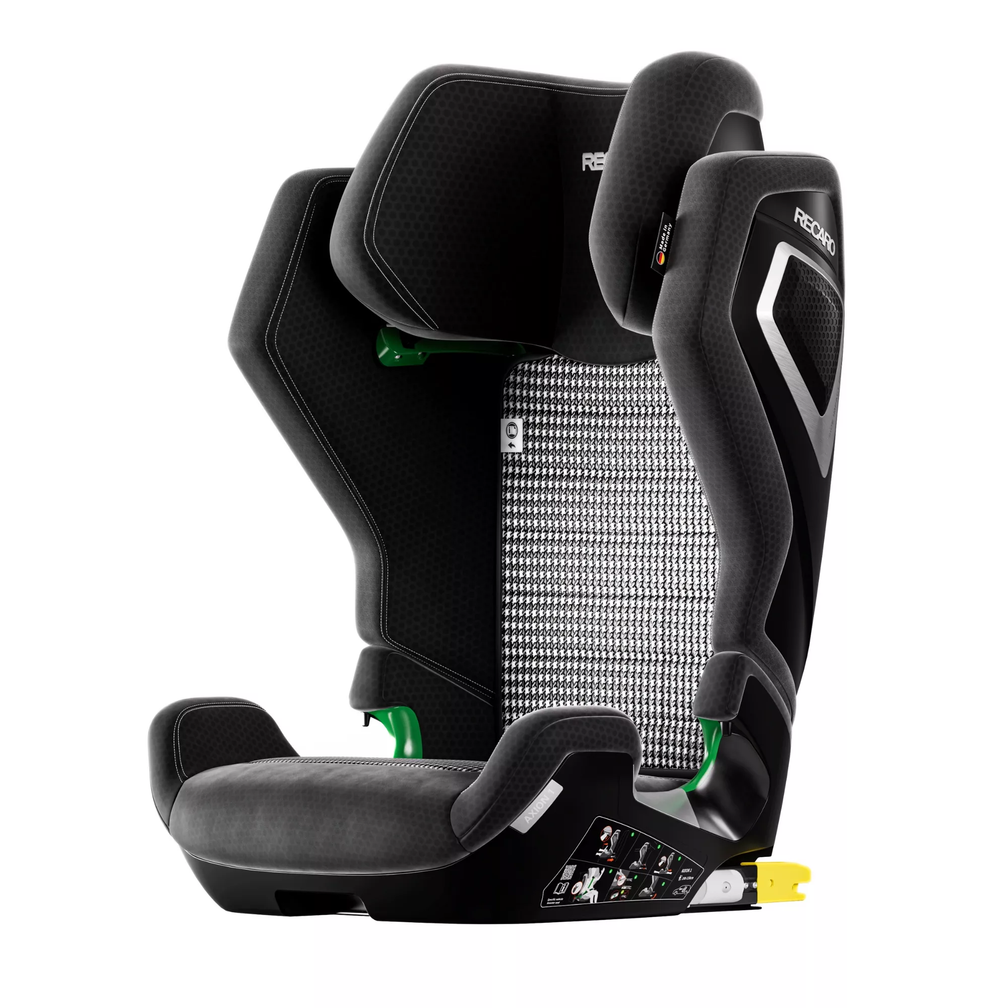 картинка Детское автокресло  RECARO AXION 1 Pepita Limited Edition от Компасик.ру гипермаркет детских колясок и автокресел