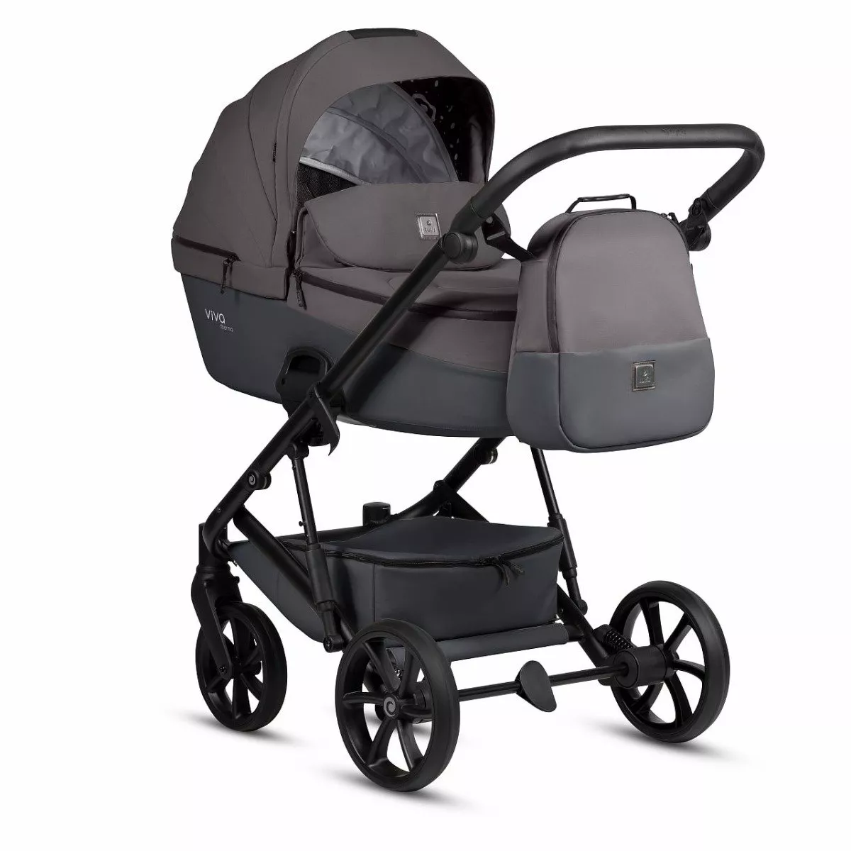 Темно серый