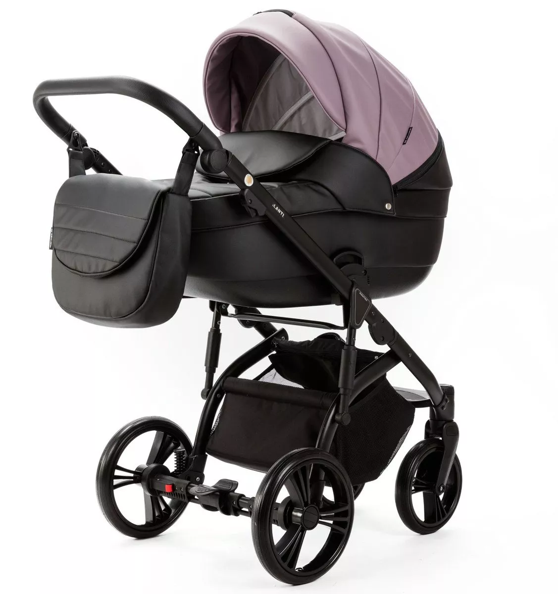 картинка Детская коляска Adamex Lanti Delux 2 в 1 от Компасик.ру гипермаркет детских колясок и автокресел