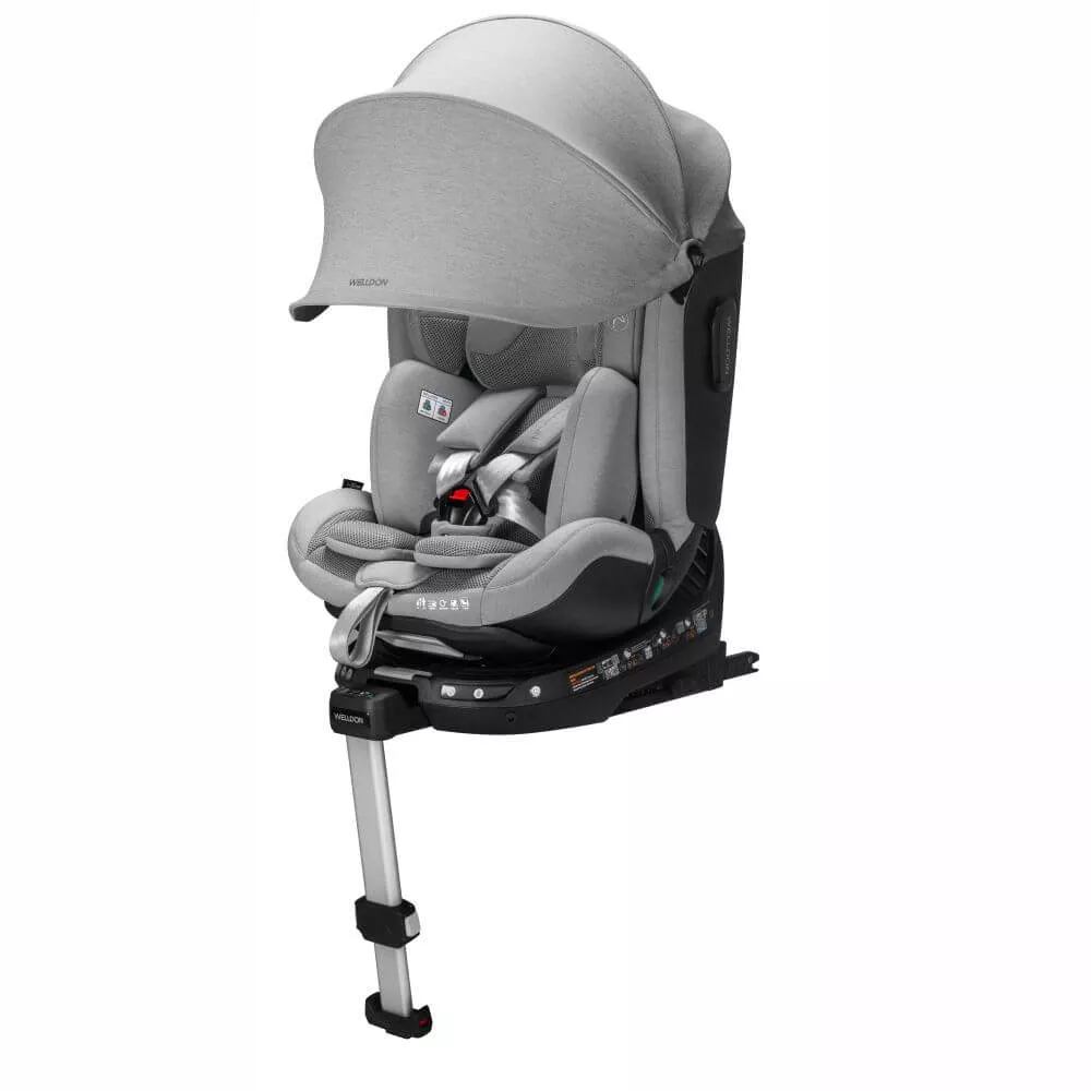 картинка Детское автокресло Welldon Smart Rotate 2 PRO Plus от Компасик.ру гипермаркет детских колясок и автокресел