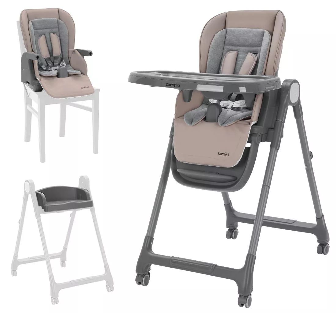 картинка Стульчик для кормления Carrello Comfort от Компасик.ру гипермаркет детских колясок и автокресел