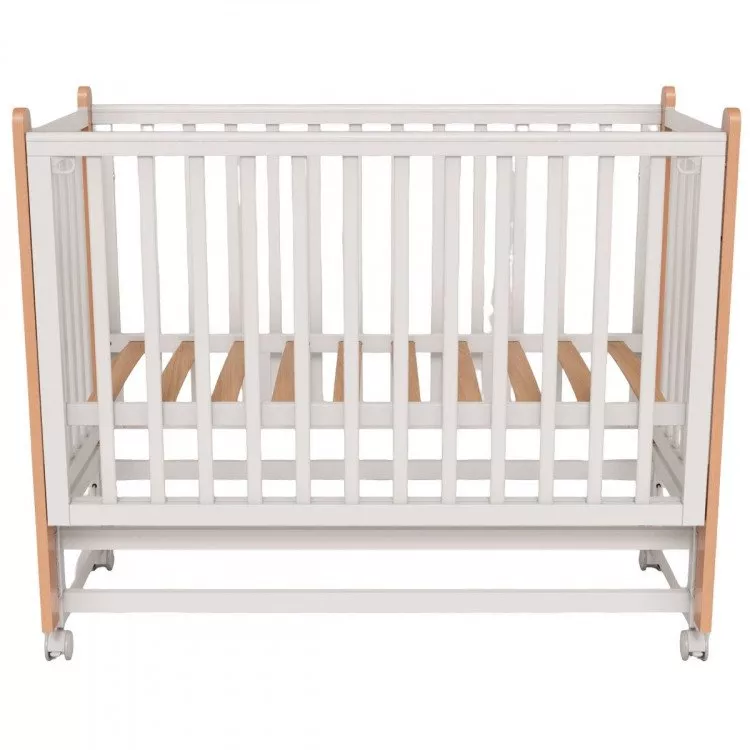 картинка Детская кровать Incanto Lunna Lika Exclusive маятник, колеса от Компасик.ру гипермаркет детских колясок и автокресел