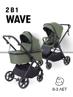 Детская коляска Rant Basic Wave 2 в 1