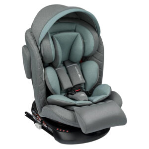 Автокресло INDIGO SMART+ Isofix, капюшон, подножка, 0+1+2+3 (0-36 кг)