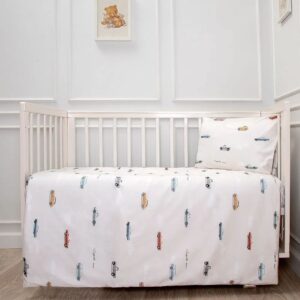 Комплект в кроватку Lappetti Маленький гонщик 3 предмета