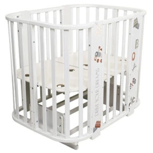 Кровать детская Indigo Baby Line 5 в 1 с поперечным маятником