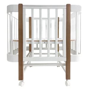 Кровать детская Indigo Italiano Baby продольный маятник на колесах