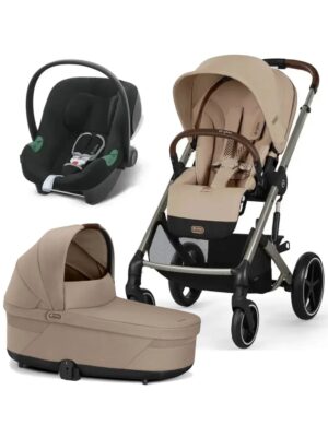 Детская коляска Cybex Balios S Lux 3 в 1 с дождевиком